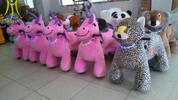 Hansel 2018 child animal large horse toy electeric toy animal pony ride manufacturer