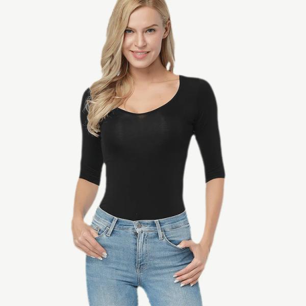 Летние сексуальные женщины короткорукавный верх бело-черный для удобного повседн