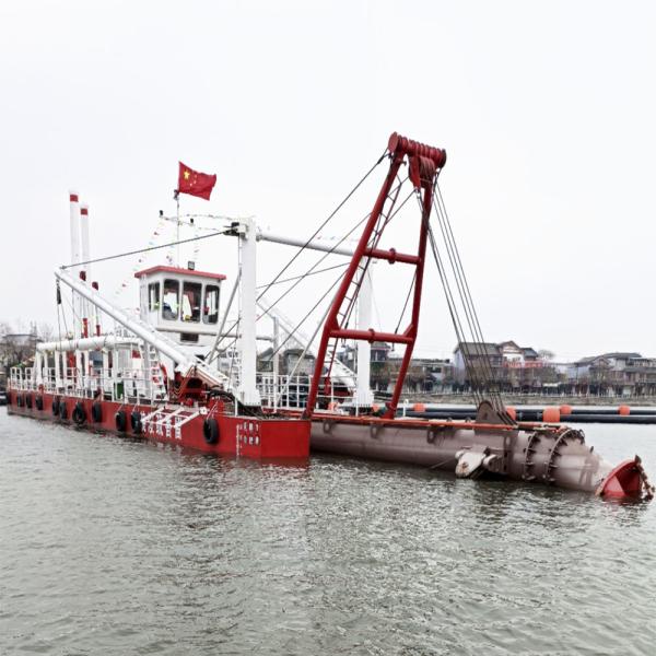Heavy Duty Cutter Suction Dredger Ship With Up To 500Mm Suction Pipe Diameter