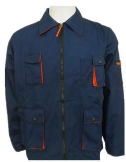 Men's Mechanic Work Jacket For Spring / Autumn 100% Polyester Material