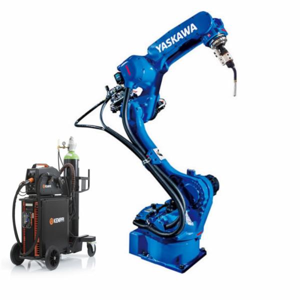 6 axes Mig bras de robot de soudage YASKAWA avec charge utile tourche 12kg longueur du bras 1440mm Binzel de haute qualité ogiginal nouveau best-seller