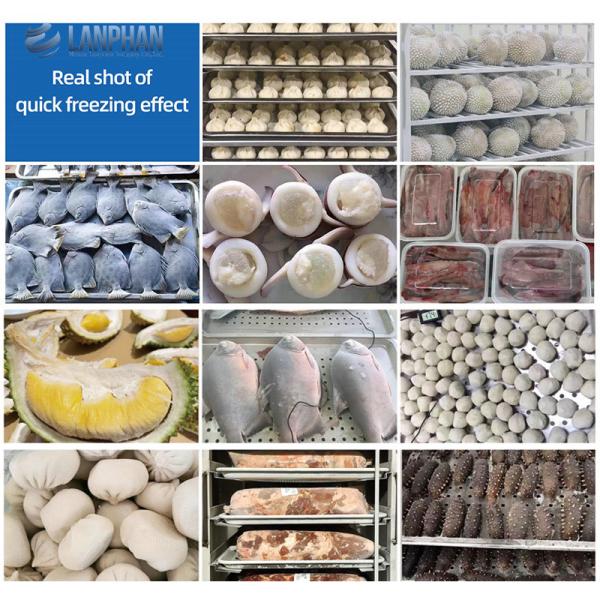 -45℃ 130L Commercial Food Blast Chiller Machine Sale Instant Fish/Chicken Fast/Quick/Blast Freezer
