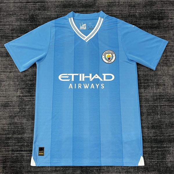 Голубой вентилятор волокна 100% полиэстер Джерси футбольной команды Twill прочны