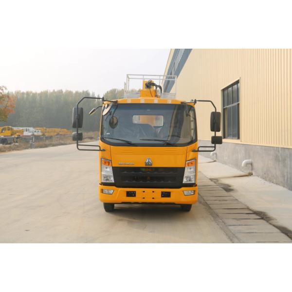 Телескопическая воздушная платформа грузовик 21 метр HOWO бренд Boom Lift Cherry Picker Truck