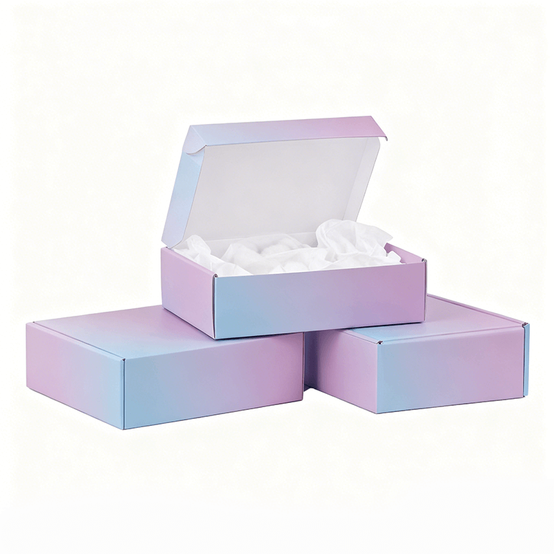 Custom Biodegradable Corrugated Cardboard Gift Box Small Luxury Mailer Packaging Paper Boxes