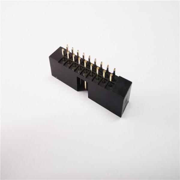Pitch 2.0mm 6P Box Header Vertical DIP Waterproof Electrical Connector