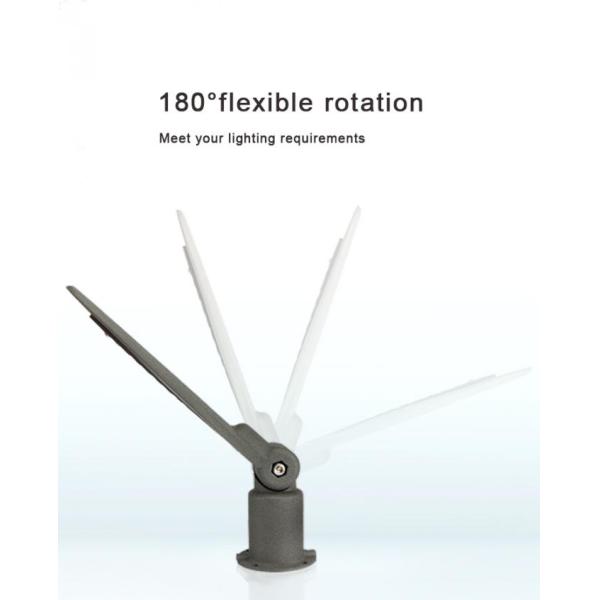 IP65 высокопроизводительное солнечное уличное освещение Все в одном солнечное дворовое освещение 2700K CCT