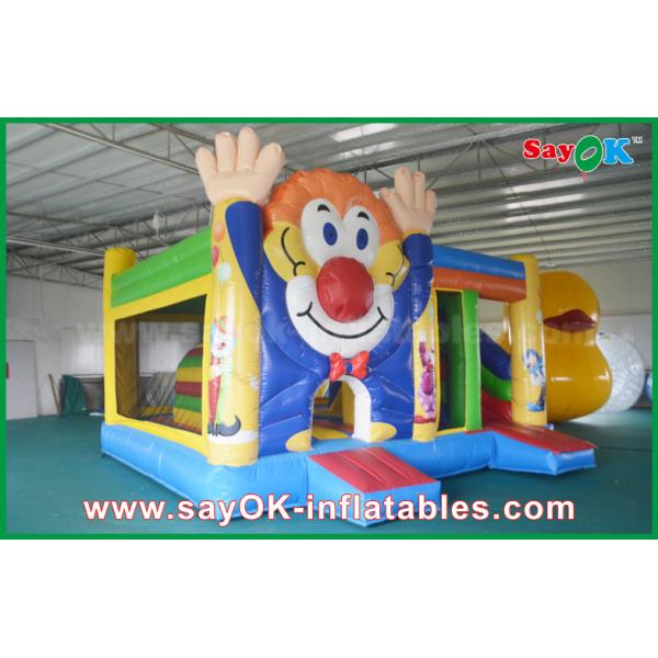 Cute Inflatable Bounce Castle Tent Jumping Castle Blower Kids