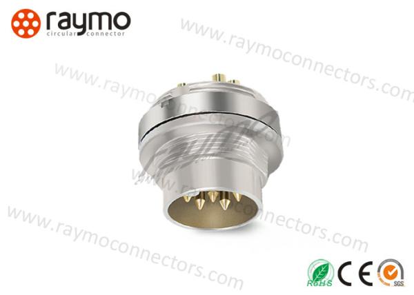 Conector circular montado fixo modelo da tomada do FAG