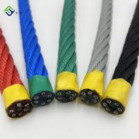 6 da corda trançada da combinação do poliéster da costa 16mm campo de jogos exterior