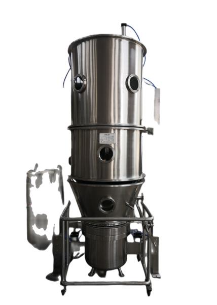 11KW CE FBD Máquina Farmacêutica Secador de Leito Fluidizado Produtos Químicos Uso Farmacêutico