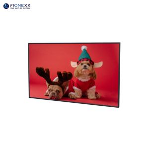 43 дюймовые настенные цифровые вывески сенсорный экран цифровые вывески индивидуальный цвет