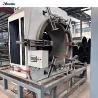 Coupe-tubes en plastique sans copeaux entièrement automatique pour tubes en PE gainés isolés