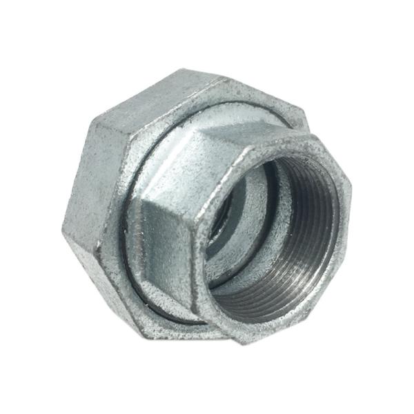 UL FM Malleable Galvanized Iron Fittings Cast Iron Union NPT Treaded