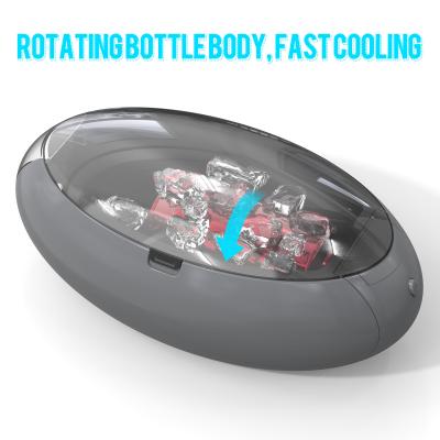 Cooler Eléctrico de Bebidas Cinzento, Um Cooler de Bebidas Móvel Imprescindível para o Verão