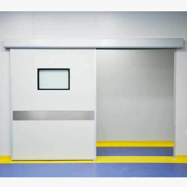 Cleanroom Fireproof Cleanroom Door Sandwich Panel Door With Interlocking System
