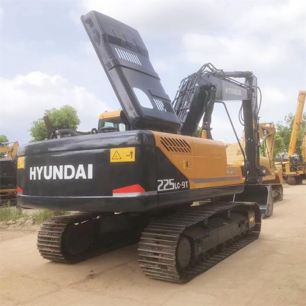 Bonne santé et Hyundai 225 Excavator 22 Tonnes Utilisé Machinerie de construction en Corée