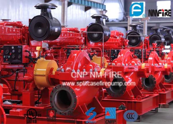 Diesel centrífugo bomba de fogo conduzida 500GPM/200PSI para o produto químico/campos petrolíferos
