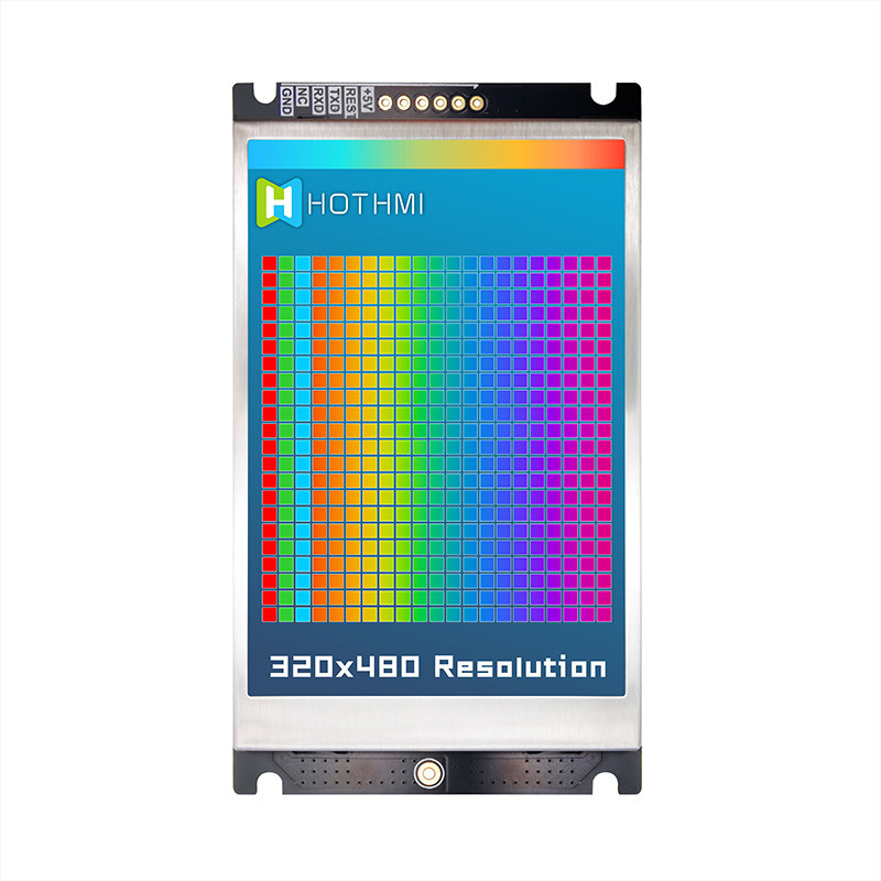 Касание 320x480 UART 3,5 дюймов сопротивляющееся показывает экран ПАНЕЛИ МОДУЛЯ TFT умный серийный