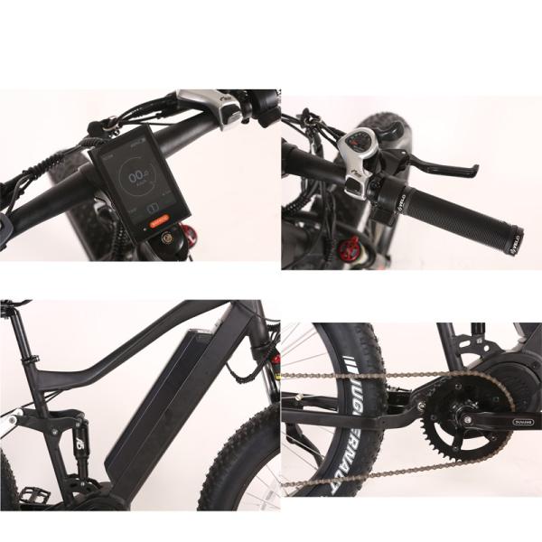 Domanca 48v 1000w Fat Tire Electric Bicycle Aluminum Alloy Frame 26