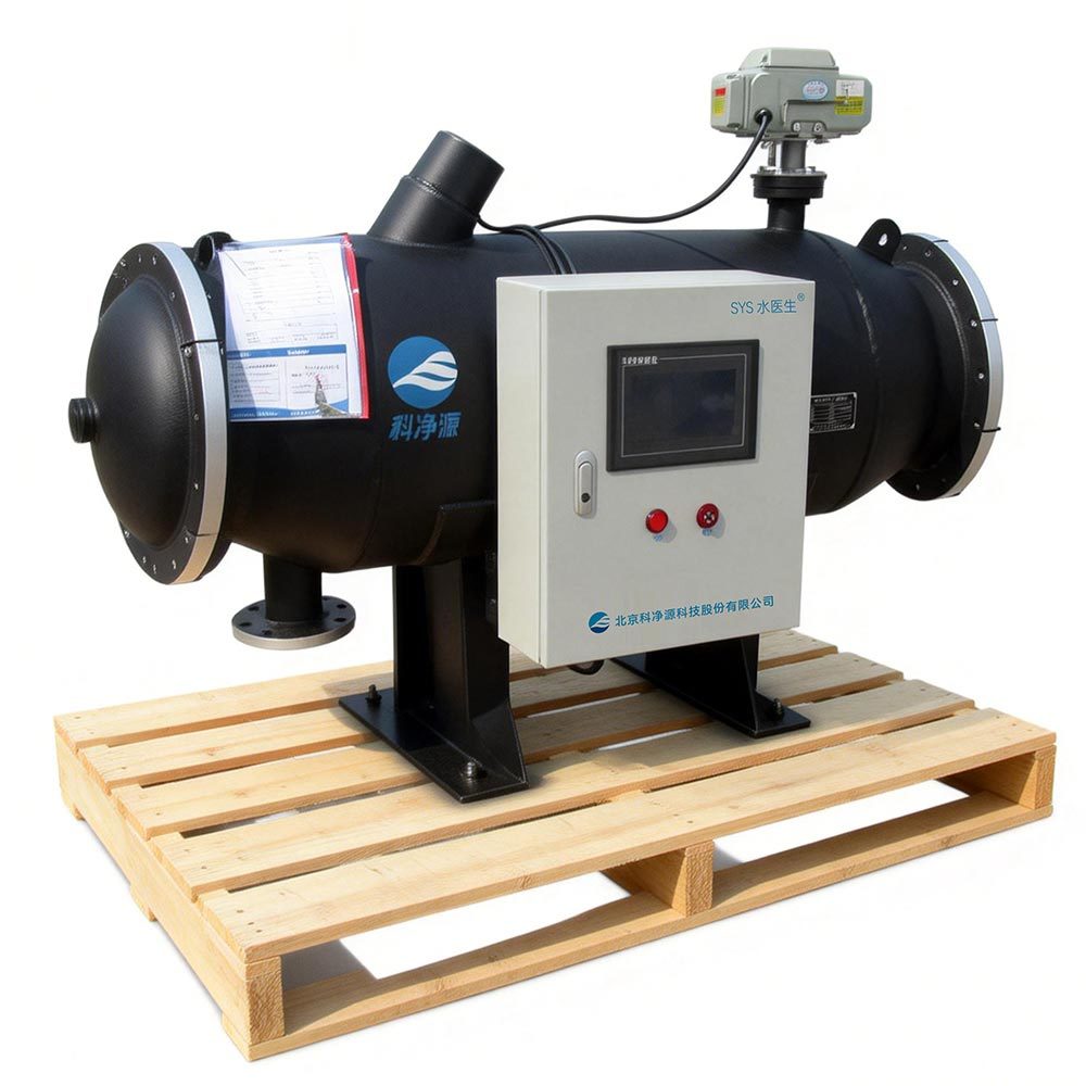 Continuous Purification Circulating Water RF Processor No Chemical Additives Environmentally Friendly