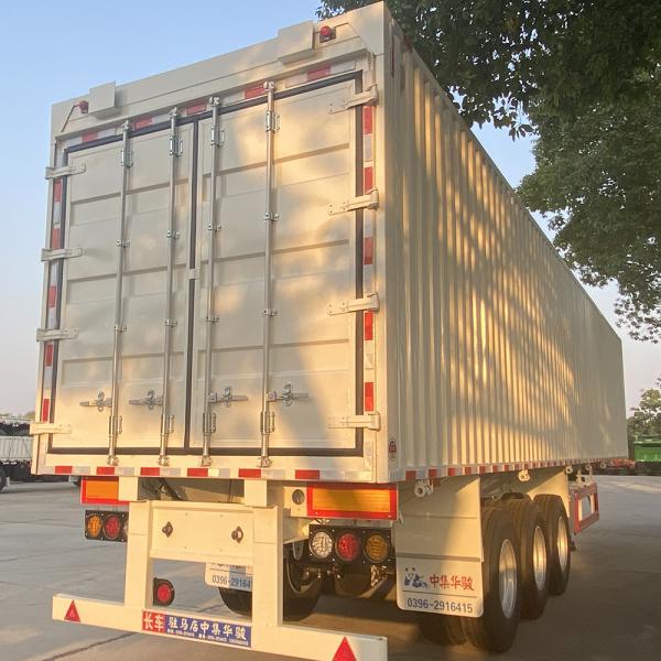 High Tensile Steel Material CIMC Truck Trailer for Max Payload 50T Cargo Transportation