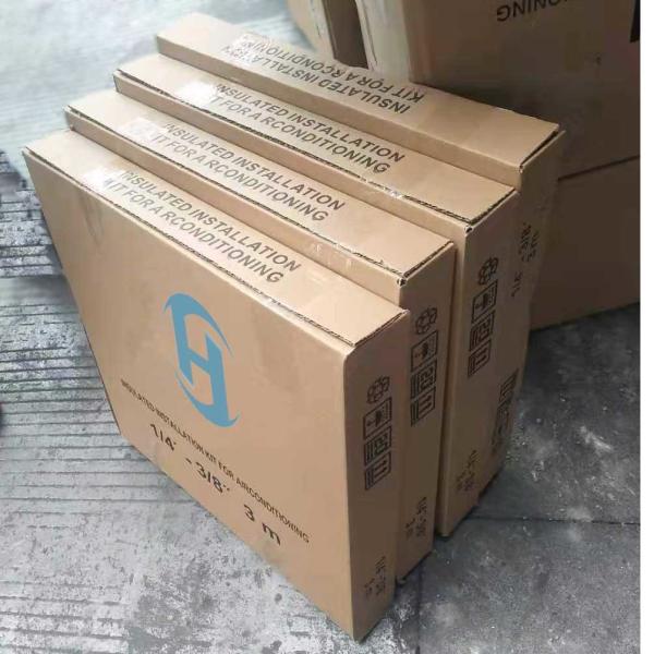 Pancake AC Spare Part Air Conditioner Insulated Copper Tube 1/2'' 3.5m