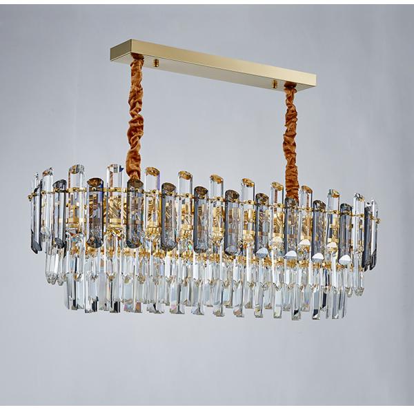Creative Led Chandelier For Live Room 2021 Luxury Crystal Lamp Rectangle princess chandelier(WH-CY-217)