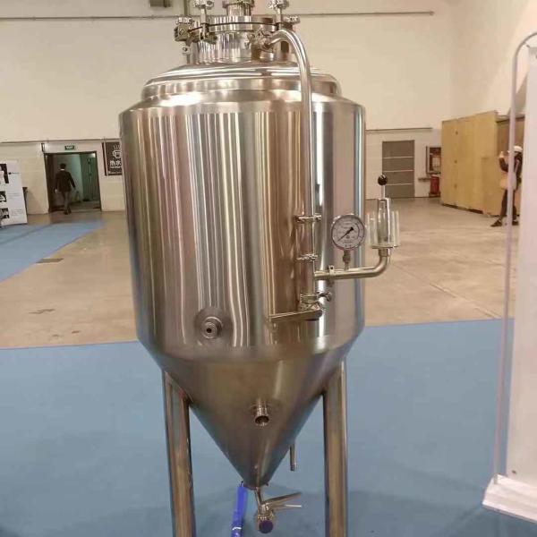 100 litros equipamento da cervejaria da cerveja de 50 galões tanque cônico do fermentador do micro de aço inoxidável