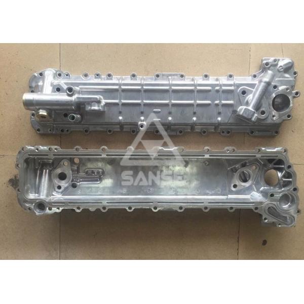 D6D Engine Oil Cooler / Volvo Oil Cooler For Excavator Universal Oil Cooler Kit