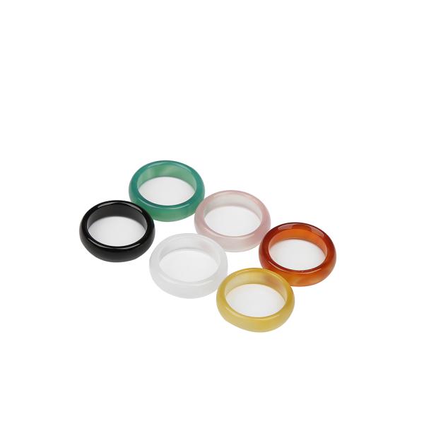 2024 Design Magic Jade Rings for Women Jade Colour Finger Rings Good Luck Gifts Other