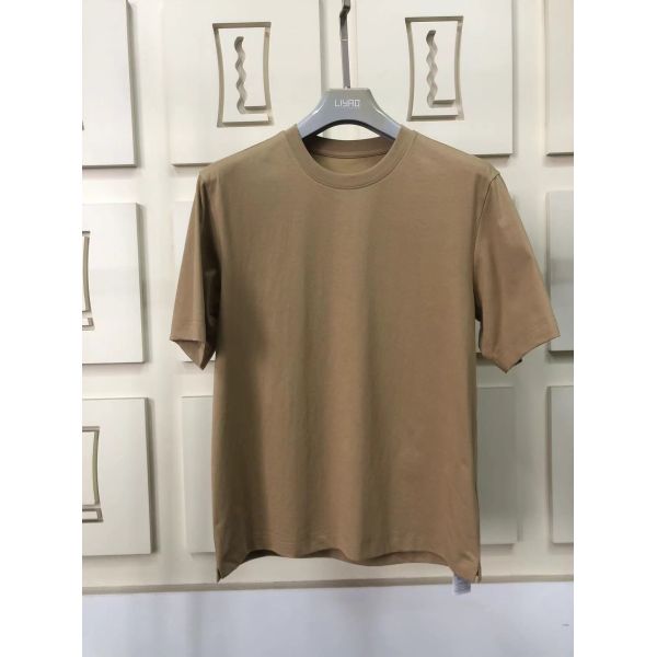 Men's Breathable 100% Cotton Screen Printing Loose Customized LOGO