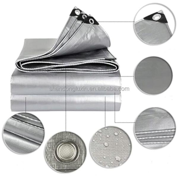Pattern Coated Tarpaulin Vinyl PE Tarpaulin Clamps Water Resistant Coated for Ceremony