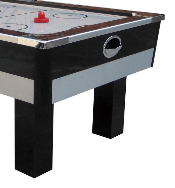 New Style Air Hockey Game Table Chromed Metal Corner With Projection Scorer
