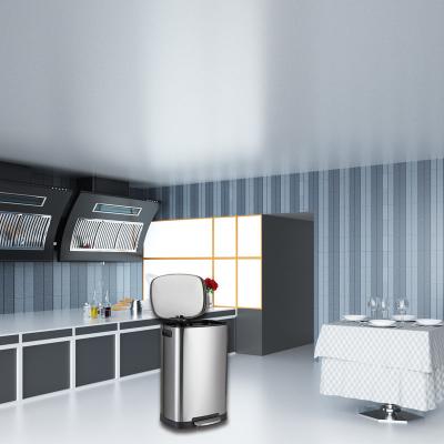Indoor 50 Liter Gallon Trash Cans With Soft Step