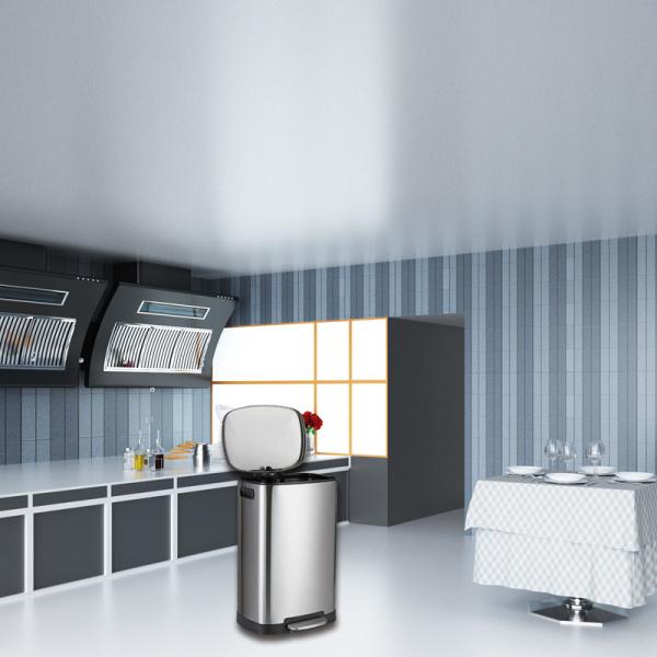 410 Stainless Steel 13 Gallon Trash Can Customized Colour