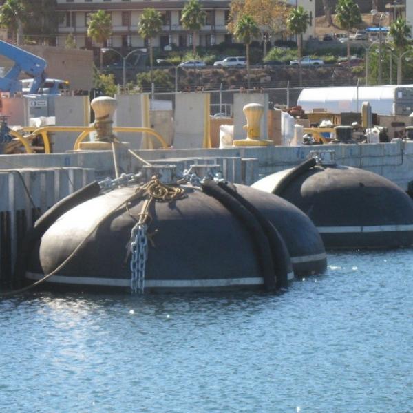 para-choques de borracha naturais do navio de 2.5m*5.5m Marine Durable Hydro Pneumatic Fender