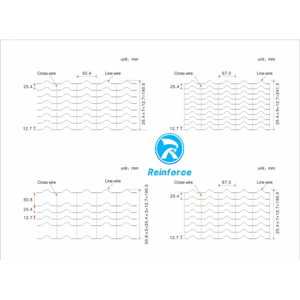 Hot Dipped Galvanized Subsea Force Reingrid Anti Corrosion Subsea Pipeline Reinforced Mesh