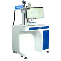 3D Color Mopa Fiber Raycus 100w Laser Marking Machine For Steel Brass