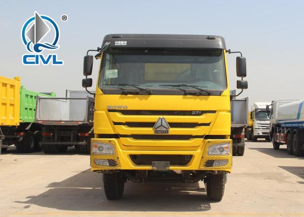 371hp 6*4 Sinotruk Mining Tipper Dump Truck , Customized 70 Ton Dump Truck