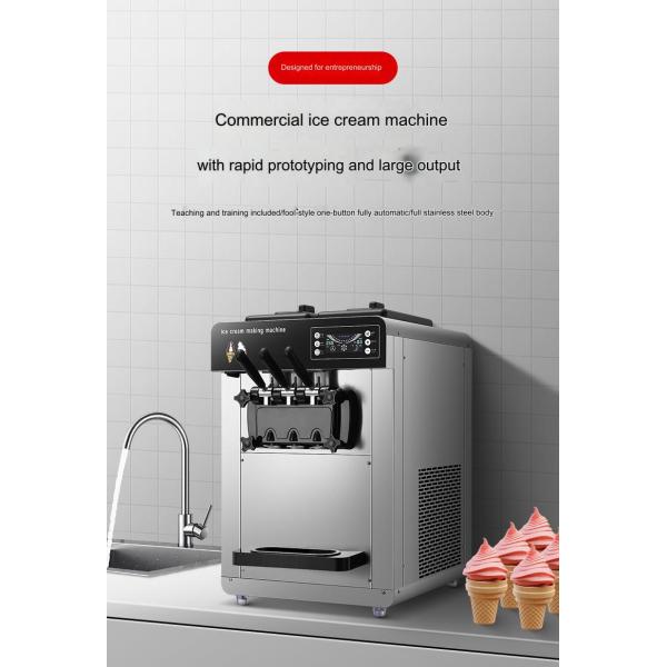 Upgrade Your Kitchen with Our Fully Automatic Stainless Steel Ice Cream Maker