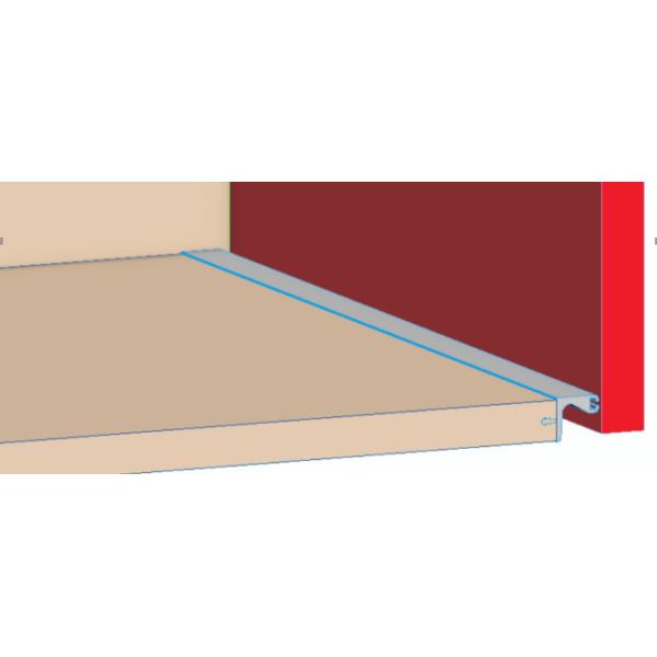 El tirón ocultado de aluminio del cajón de la cocina dirige resistente a la corrosión