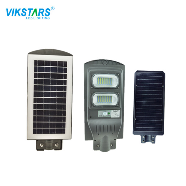 DC Power Supply Solar Street Light 300w ABS Plastic Lamp Body Material