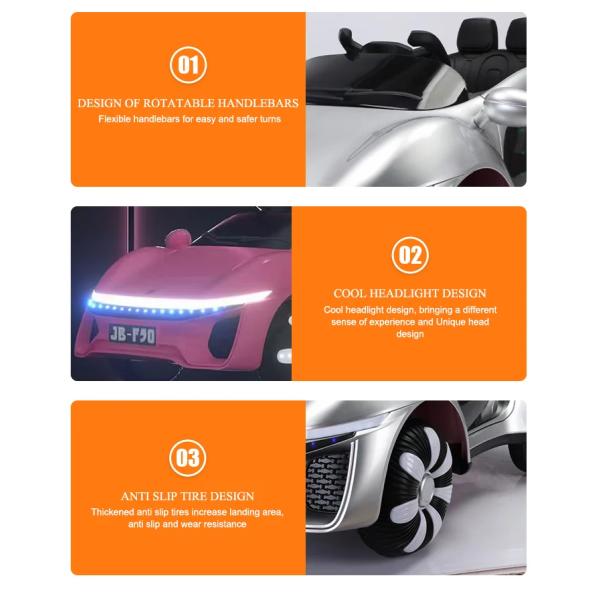 Stylish Four Wheel Kids Electric Toy Car Baby Toy Car Remote Control High Toughness