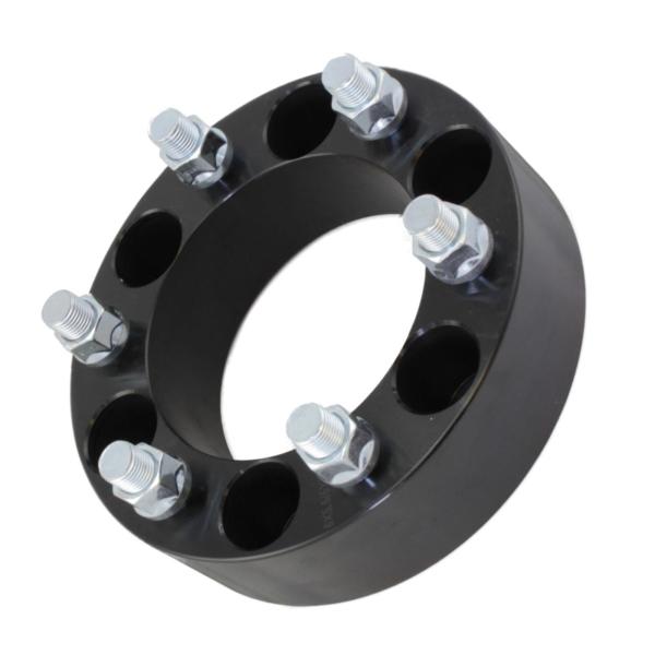 2 Black Wheel Spacers Adapters 6x5.5 6x139.7 for Chevy Silverado 1500 Tahoe Suburban