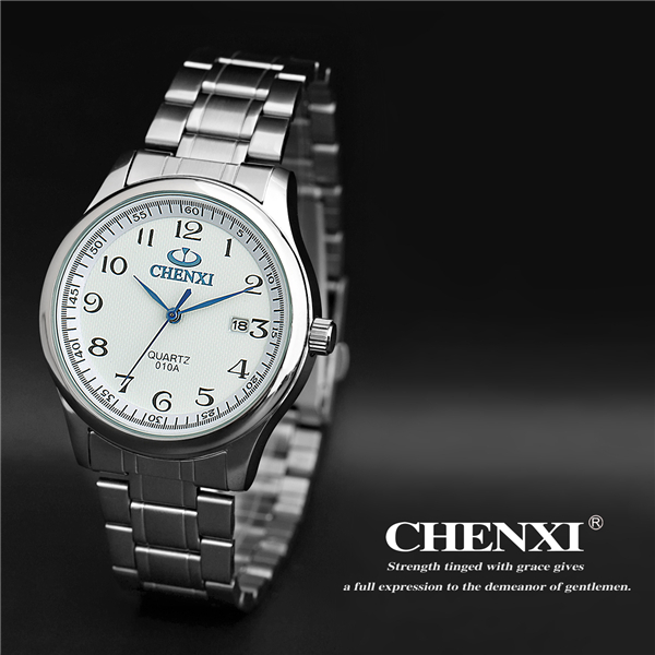C010A5HD Western Men Watches Quartz Man Watches Mans Cool Watch Alloy Bracelet Steel Watch