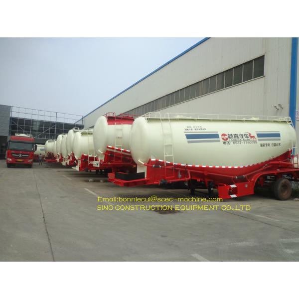 Semi Trailer Type Heavy Duty Truck 60 Ton Bulk Cement Tanker Trailer 35m3