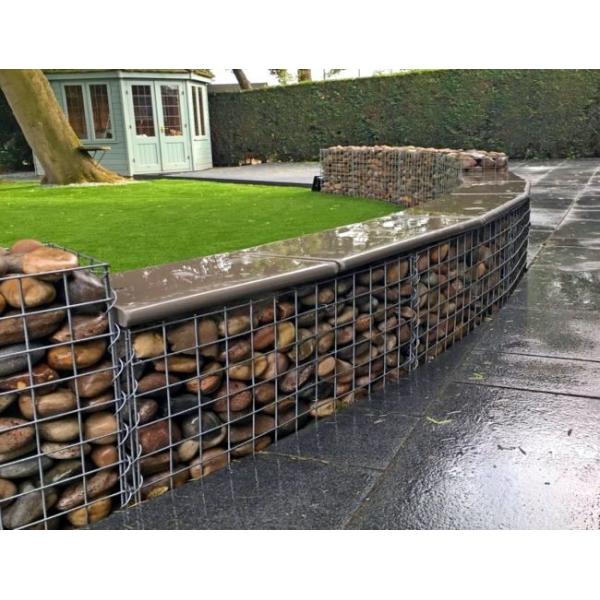 2.5-3.7mm гальванизированная сваренная сетка Gabion ячеистой сети стальная для построения внешних стен