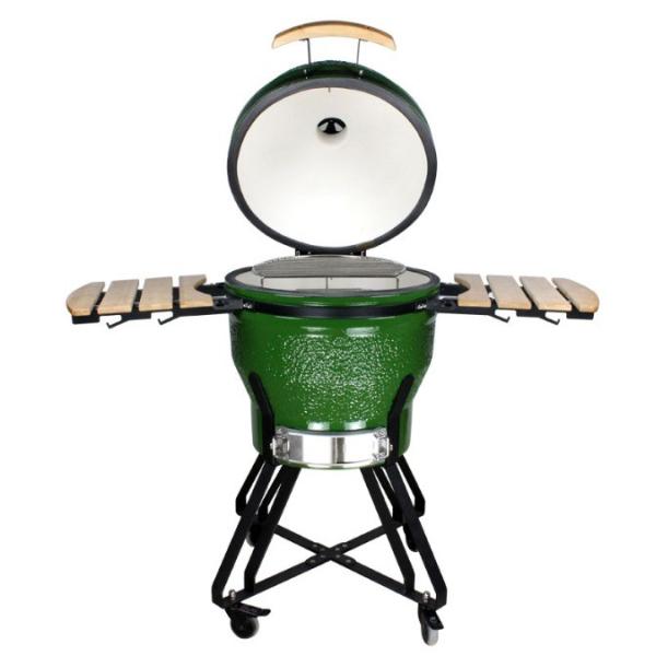 Asador De Carbon Green 13 21 23.5 Inch XL Outdoor Raclette Ceramic Egg Charcoal BBQ Grills Kamado