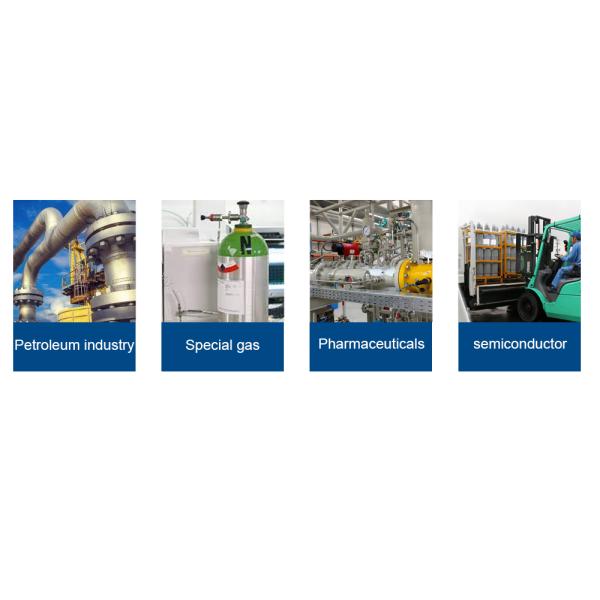 Múltiple del cambio de las válvulas del panel de control del gas en caja del cartón con temperatura de trabajo de -20-80℃